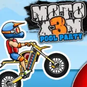 Moto X3M 5: Pool Party