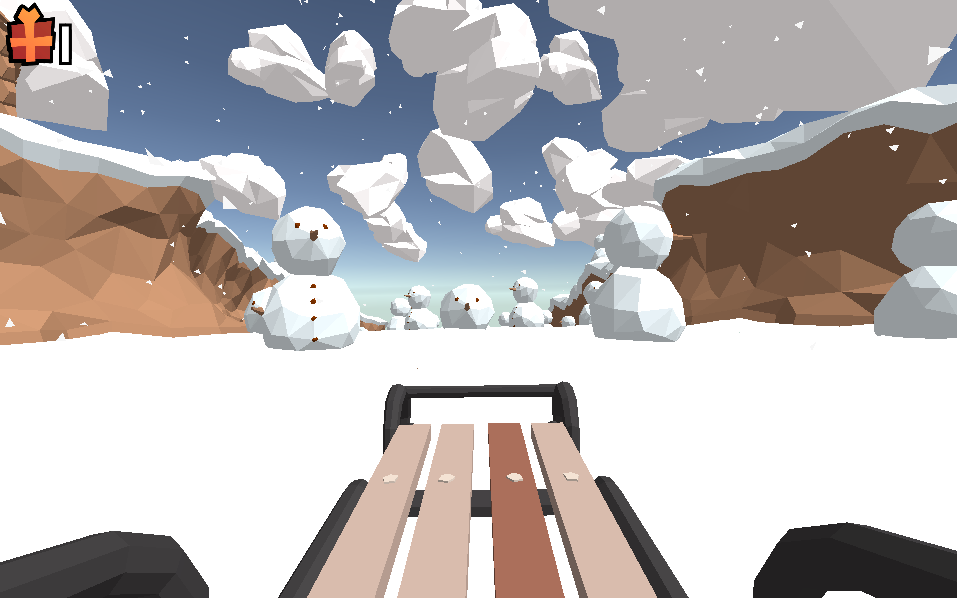 Control the sled in Sled Rider 3D