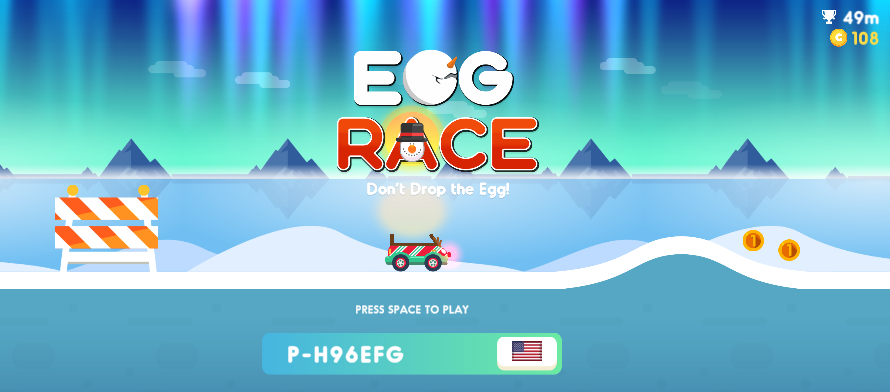 Egg Race game