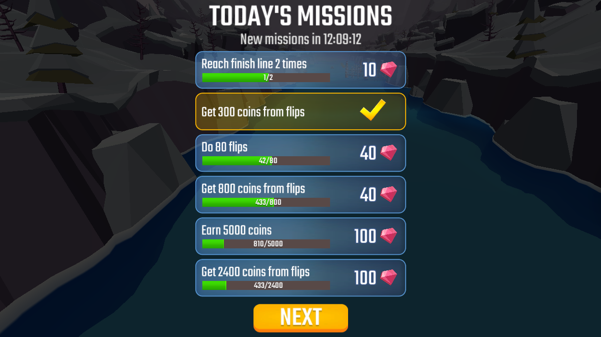 Jetski race missions