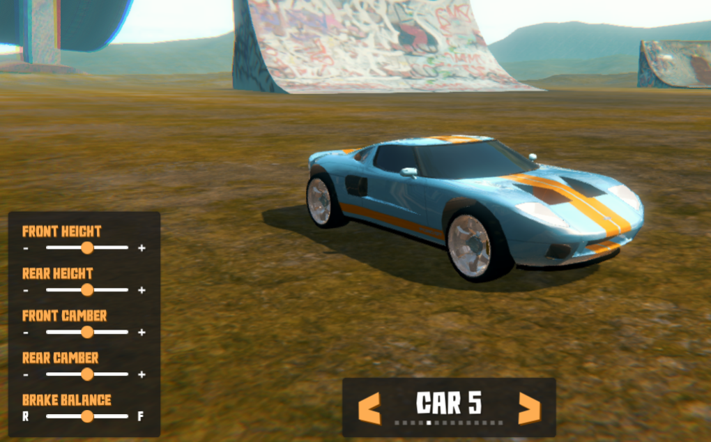 Stunt multiplayer area cars